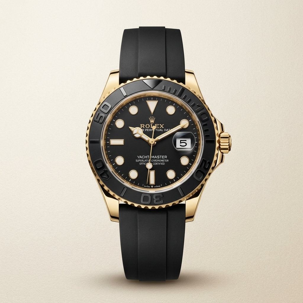 Luxury Black & Gold Men’s Analog Watch