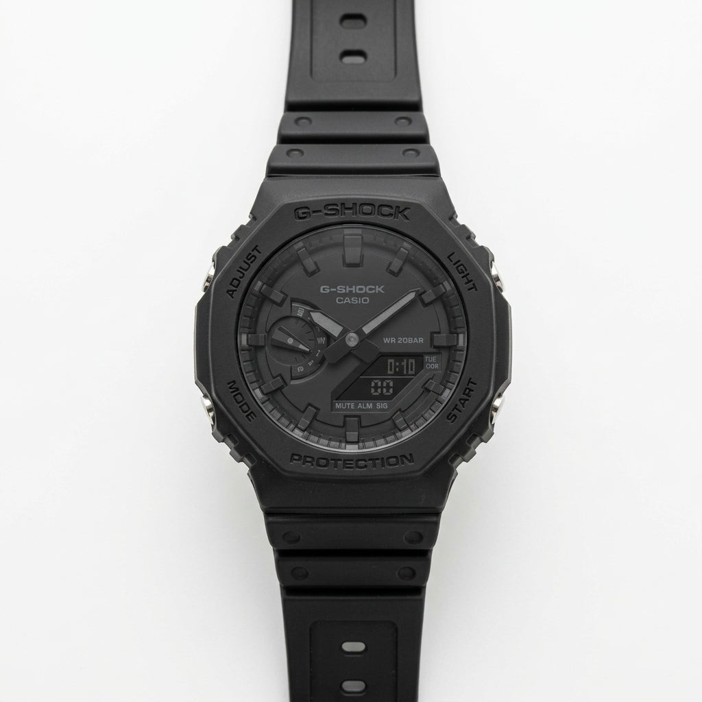 Casio G-Shock Black Analog Digital Sports Watch for Men