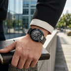 RADO Black Skeleton Automatic Watch with Stainless Steel Bracelet