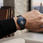 Luxury Automatic Tourbillon Style Men’s Watch with Stainless Steel Bracelet