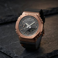 G-SHOCK Style Rose Gold Black Analog Digital Sports Watch