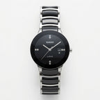 Rado Jubile Black Dial Stainless Steel Bracelet Watch