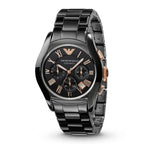 Black Ceramic Chronograph Analog Watch for Men
