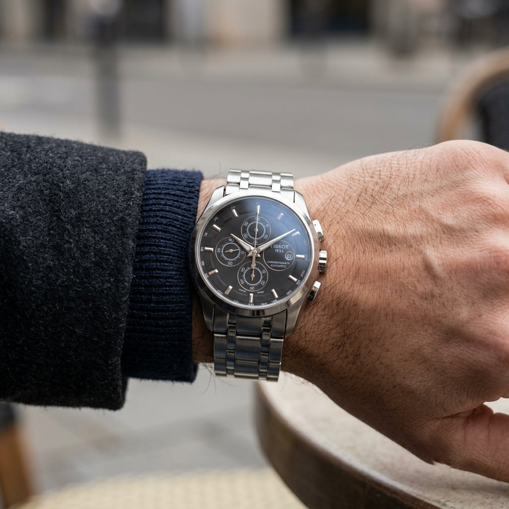 Tissot Men’s Automatic Chronograph Stainless Steel Watch