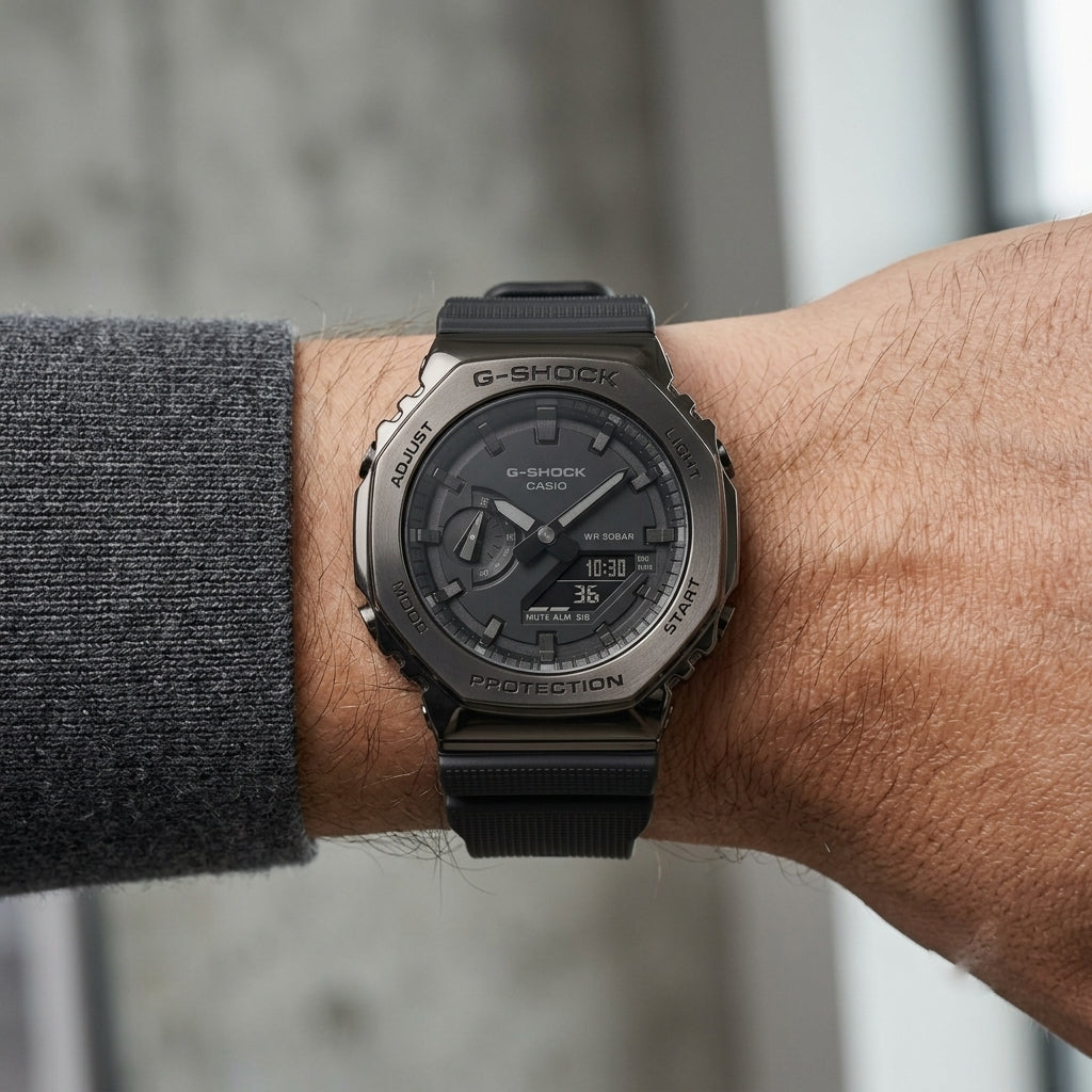 G-SHOCK Style Black Analog Digital Sports Watch