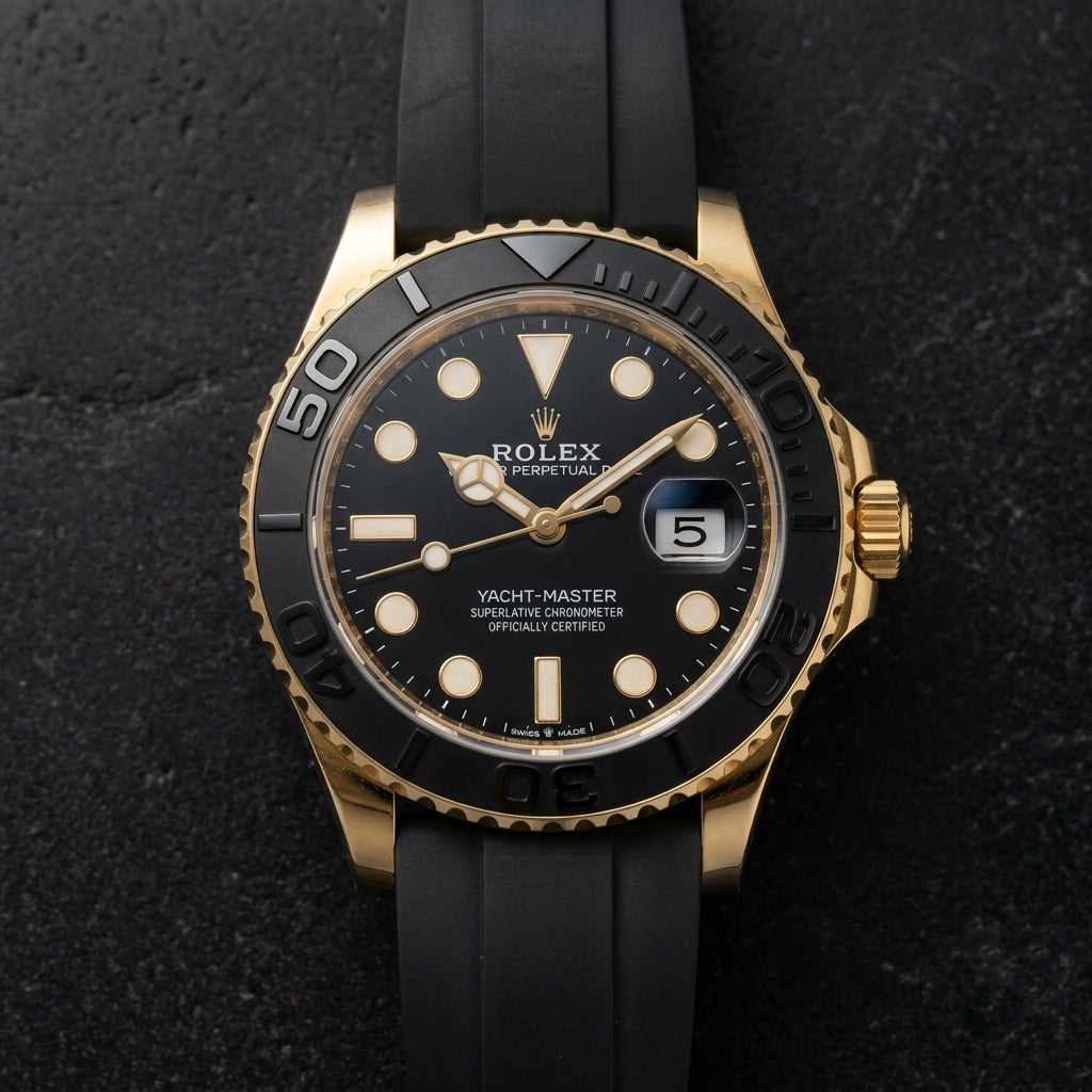 Luxury Black & Gold Men’s Analog Watch