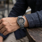 Tommy Hilfiger Men’s Automatic Skeleton Watch – Grey Silicone Strap