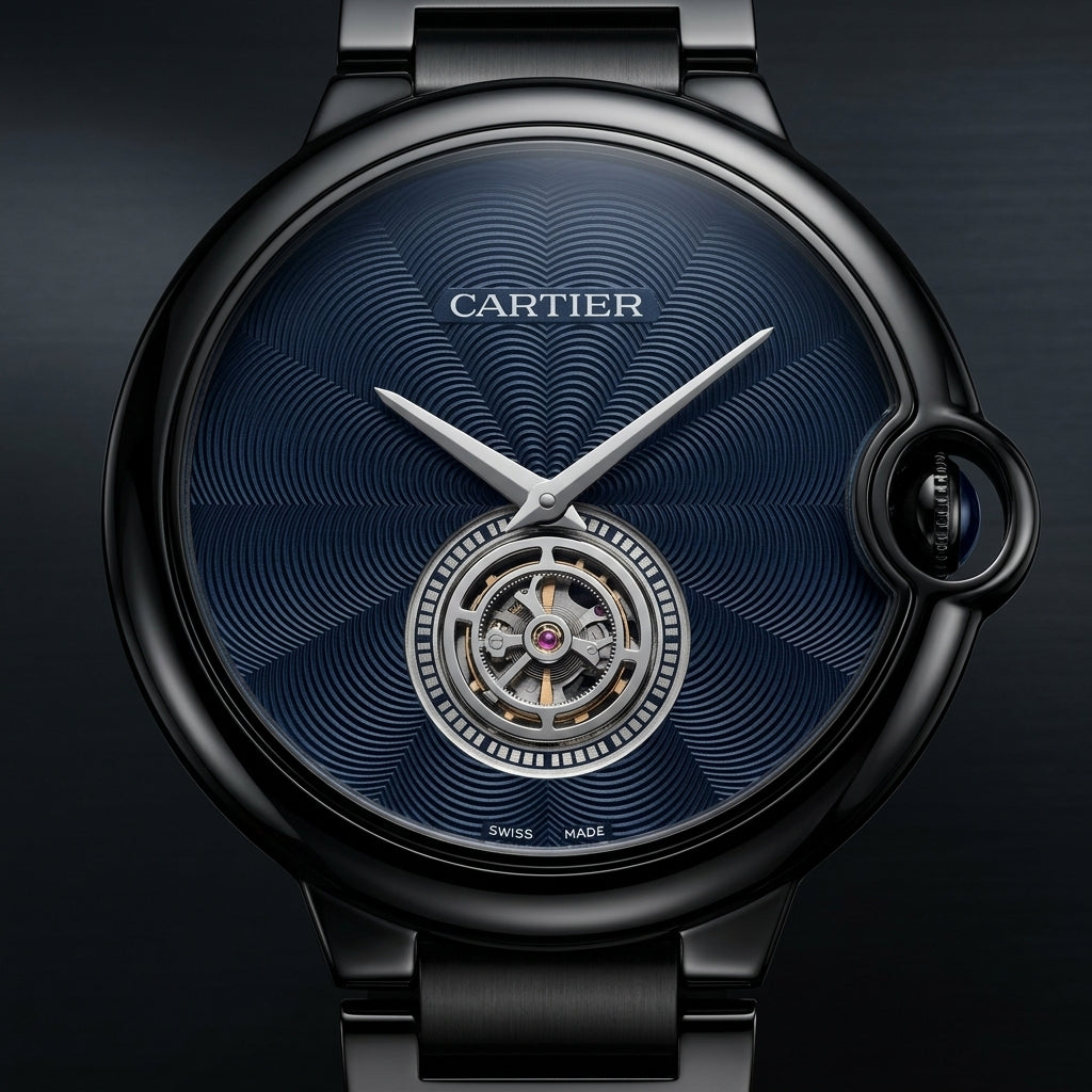 Luxury Automatic Tourbillon Style Men’s Watch with Stainless Steel Bracelet