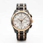 Men’s Black & Rose Gold Chronograph Automatic Watch