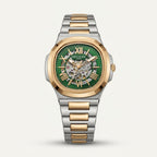 Luxury Green Skeleton Automatic Watch for Men