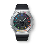 G-Shock Style Analog Digital Sports Watch – Stainless Steel Black Dial