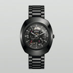 RADO Black Skeleton Automatic Watch with Stainless Steel Bracelet
